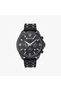 Men's Black Round 50 MM Analog Watch | PL.15218JSB/02P