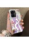 Realme C55 Compatible Acrylic Hard Back Panel with Silicone Edges Rarity Pattern Phone Case - 2
