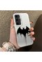 Samsung Galaxy S24 Fe Compatible Acrylic Hard Back Panel with Silicone Edges Batman Patterned Phone Case - 2