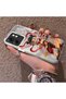 Infinix Hot 50I Compatible Acrylic Hard Back Panel with Silicone Edges Opaque Nezha Pattern Phone Case - 3