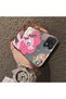 Oppo A15/A15S Compatible Acrylic Hard Back Panel Silicone Edged Pinkie Pie Patterned Phone Case - 4