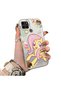 Realme C25Y/C21Y Compatible Acrylic Hard Back Panel with Silicone Edges Fluttershy Patterned Phone Case