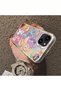 حافظة هاتف بنمط بوني متوافقة مع iPhone 15 Plus/14 Plus، مصنوعة من الأكريليك الصلب مع حواف من السيليكون - 5