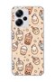 Redmi Note 13 Pro Plus 5g Compatible Cute Bubble Tea Printed Transparent Phone Case