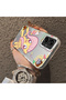 Fluttershy Pattern Phone Case for Samsung Galaxy A06 4G/5G Compatible with Acrylic Hard Back Panel Silicone Edges - 4