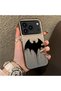 iPhone 17 Pro Compatible Acrylic Hard Back Panel with Silicone Edges Batman Patterned Phone Case - 2