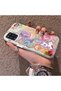 Samsung Galaxy A12/M12 Compatible Acrylic Hard Back Panel with Silicone Edges and Pony Pattern Phone Case - 3