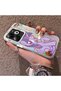Infinix Hot 40I Compatible Acrylic Hard Back Panel with Silicone Edges Twilight Sparkle Patterned Phone Case - 3