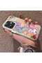 Oppo A3/A3X 4G/5G Compatible Acrylic Hard Back Panel with Silicone Edges Phone Case with Pony Pattern - 3
