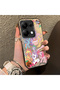 غطاء هاتف متوافق مع Xiaomi Redmi Note 14S مصنوع من الأكريليك الصلب مع حافة سيليكون ونمط بوني - 2