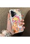 iPhone 16 Compatible Acrylic Hard Back Panel with Silicone Edges Applejack Patterned Phone Case - 2