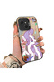 Rarity Patterned Phone Case with Silicone Edges and Acrylic Hard Back Panel Compatible with Tecno Spark 40C