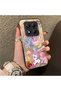 Xiaomi Redmi Note 14 Pro 4G/5G Compatible Acrylic Hard Back Panel with Silicone Edges Pony Pattern Phone Case - 3