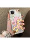 Realme C20/C20A Compatible Acrylic Hard Back Panel Silicone Edged Fluttershy Patterned Phone Case - 2