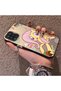 Fluttershy Pattern Phone Case for Samsung Galaxy A12/M12 Compatible Acrylic Hard Back Panel with Silicone Edges - 3
