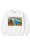 Southern Escape – Mediterranean Coastal Vintage Graphic Sweatshirt