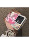 Vivo V60 Compatible Acrylic Hard Back Panel with Silicone Edges Pinkie Pie Patterned Phone Case - 4