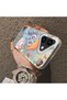 iPhone 17 Compatible Acrylic Hard Back Panel with Silicone Edges Rainbow Dash Pattern Phone Case - 4