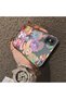 iPhone XS Max Compatible Acrylic Hard Back Panel with Silicone Edges and Pony Pattern Phone Case - 4