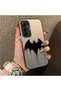 Samsung Galaxy A35 Compatible Acrylic Hard Back Panel with Silicone Edges Batman Patterned Phone Case - 2