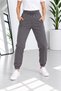 Premium Quality Comfortable Fit 3-Ply Cotton Tracking Pants with Elastic Waistband - 5