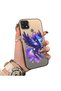 Oppo A15/A15S Compatible Phone Case with Acrylic Hard Back Panel and Silicone Edges, Princess Luna Pattern