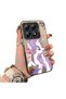 Xiaomi Mi 14t Pro Compatible Acrylic Hard Back Panel with Silicone Edges Rarity Pattern Phone Case