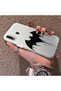 Batman Patterned Phone Case with Silicone Edges and Acrylic Hard Back Panel Compatible with Samsung Galaxy A30/A20 - 3