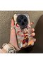 Vivo X300 Compatible Acrylic Hard Back Panel with Silicone Edges Opaque Nezha Pattern Phone Case - 2