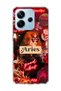 Redmi Note 14 4g Compatible Smiling Face Daisy Printed Transparent Phone Case