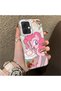 Tecno Spark Go 2(Km4) Compatible Acrylic Hard Back Panel with Silicone Edges Pinkie Pie Patterned Phone Case - 2