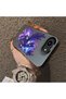 iPhone 17E Compatible Acrylic Hard Back Panel with Silicone Edges Princess Luna Pattern Phone Case - 4