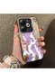 Infinix Smart 8/8 Pro/8 Plus Compatible Acrylic Hard Back Panel with Silicone Edges Rarity Pattern Phone Case - 2