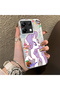 Xiaomi Redmi Note 13 Pro 5g Compatible Acrylic Hard Back Panel with Silicone Edges Rarity Pattern Phone Case - 3