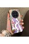 Rarity Patterned Phone Case with Silicone Edges and Acrylic Hard Back Panel Compatible with Tecno Camon 40 Premier - 2