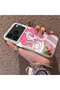 iPhone 17 Pro Compatible Acrylic Hard Back Panel with Silicone Edges Pinkie Pie Pattern Phone Case - 3