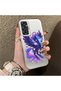 Samsung Galaxy A24 Compatible Acrylic Hard Back Panel with Silicone Edges Princess Luna Patterned Phone Case - 2