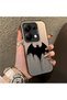 Xiaomi Redmi Note 14S Compatible Acrylic Hard Back Panel with Silicone Edges and Batman Pattern Phone Case - 2