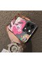 Oppo Reno14 Pro Compatible Acrylic Hard Back Panel Silicone Edged Pinkie Pie Patterned Phone Case - 4