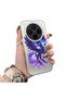 Vivo X300 Compatible Acrylic Hard Back Panel with Silicone Edges Princess Luna Patterned Phone Case