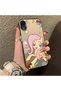 Fluttershy Pattern Phone Case with Acrylic Hard Back Panel and Silicone Edges Compatible with iPhone Xr - 2