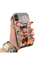 iPhone X/Xs Compatible Acrylic Hard Back Panel with Silicone Edges Opaque Nezha Pattern Phone Case