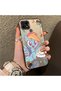 حافظة هاتف Realme C21 متوافقة مع لوحة خلفية صلبة من الأكريليك مع حواف سيليكون ونمط Rainbow Dash - 2