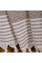 Buldan Handmade Cotton Woven Sofa Bed Cover Set (3+3+1+1) Model Without Covering the Arms - 170X210 cm - 3