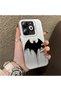 Tecno Spark 20C Compatible Acrylic Hard Back Panel with Silicone Edges Batman Patterned Phone Case - 2