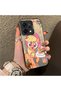 Oppo Reno 14/14F Compatible Phone Case with Acrylic Hard Back Panel and Silicone Edges, Applejack Pattern - 2