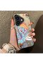 iPhone 17 Compatible Acrylic Hard Back Panel with Silicone Edges Rainbow Dash Pattern Phone Case - 2