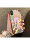 Fluttershy Pattern Phone Case with Acrylic Hard Back Panel and Silicone Edges Compatible with iPhone X/Xs - 2