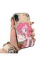 Pinkie Pie Patterned Phone Case with Acrylic Hard Back Panel and Silicone Edges Compatible with iPhone Xr