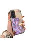 حافظة هاتف بنمط Twilight Sparkle متوافقة مع هاتف Samsung Galaxy A34 مع لوحة خلفية صلبة من الأكريليك وحواف من السيليكون